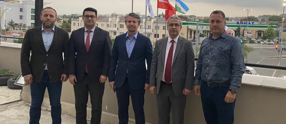 TAŞKENT BÜYÜKELÇİSİ’Nİ ÖZBEKİSTAN’DAKİ OFİSİMİZDE AĞIRLADIK