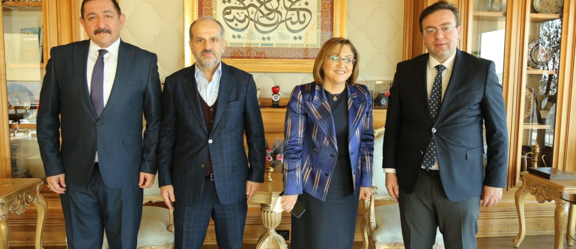 Gaziantep ve Kastamonu Belediye Başkanları Grubumuzu ziyaret etti